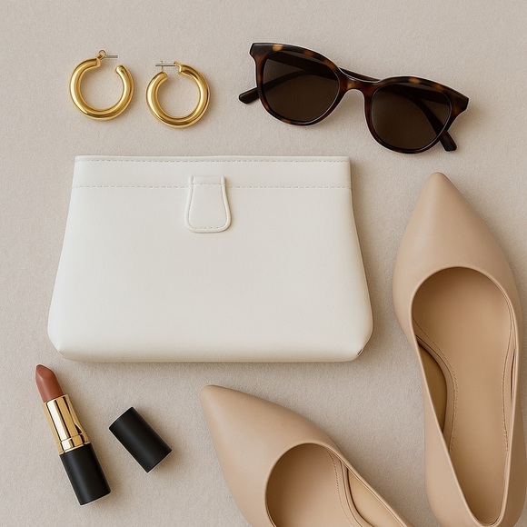 Vintage Elizabeth Arden Vegan Clutch - Picture 2 of 12